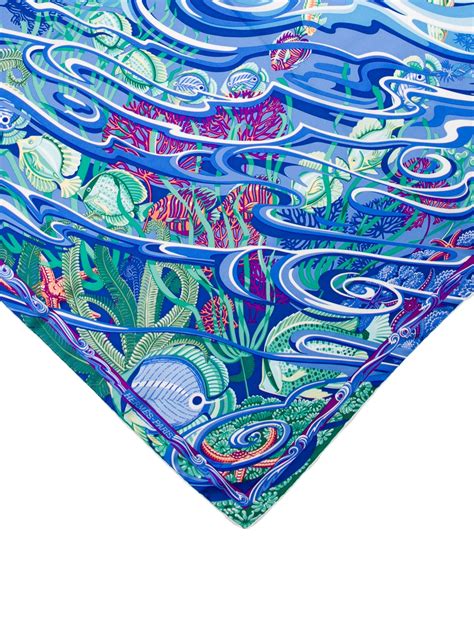 hermes de la mer au ciel scarf|The Circle Of Life – Hermès De La Mer Au Ciel Scarves.